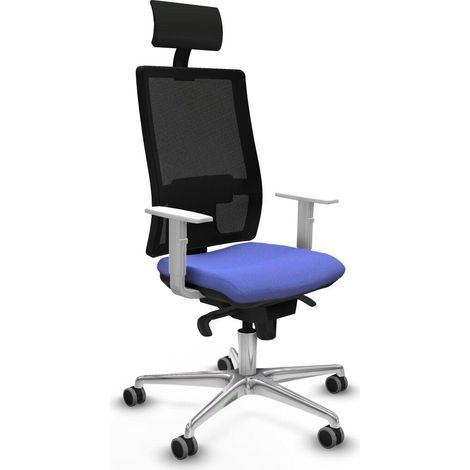 piqueras-y-crespo Horna chaise de bureau blanc confortable