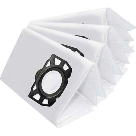 Convient aux aspirateurs Karcher WD4/WD5/MV4/MV5 avec filtre HEPA Easy Filter et sac à poussière non tissé (1/5)