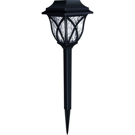 Lot de 6 lampes solaires, lampes de jardin solaires LED étanches pour extérieur (blanc chaud) (1/5)