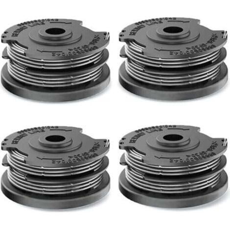 4-teilige Spule Trimmerfaden für Bosch-Rasentrimmer, Ersatz-Nylonfadenspule für Bosch-Trimmer F016800351 ART 24, 27, 30 und ART 30-36 LI (6,1 m x Ø 1,65 mm) – TRIMEC (1/5)