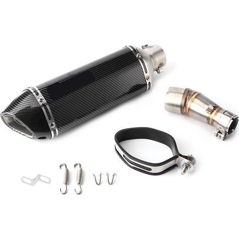 Système d'échappement MidPipe SlipOn Silencieux avec DB Killer Fit pour Kawasaki Ninja 250R 250 300 Z250 Z300 20082017. (1/5)