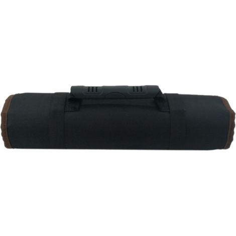 Geräumige Werkzeugtasche aus Polyester mit Rollen und mehreren Reißverschlusstaschen zur Aufbewahrung und zum Transport (1/5)
