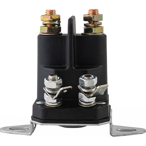 Lntyq Solénoïde de démarrage universel à 4 pôles, solénoïde 12 V pour MTD 109946 146154 1753539 AM138497(33-334)