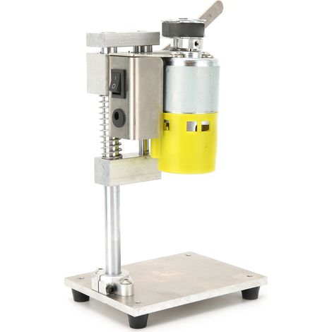 Perceuse d'établi miniature de deuxième génération, machine à tarauder, fraiseuse, mini perceuse d'établi, mini perceuse d'établi à monter soi-même, perceuse d'établi de précision, norme européenne. (1/5)