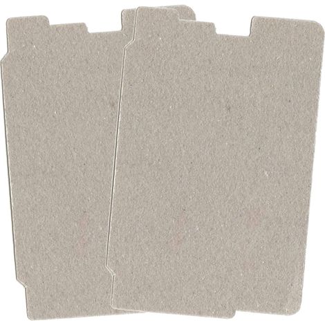 Lot de 2 accessoires d'isolation thermique super épais pour four à micro-ondes