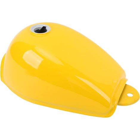 Épaissir le Réservoir de Carburant de Moto Jaune en Fer, pour Mini Vélo Singe Z50a Z50J Z50R, avec Soupape de Carburant, Réservoir de Gaz à Moto (1/4)