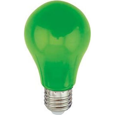 Ampoule LED standard 1W E27 Verte