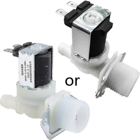 Électrovanne 3/4" pour arrivée d'eau de lave-vaisselle, filetage extérieur P20250110445 MI (1/5)