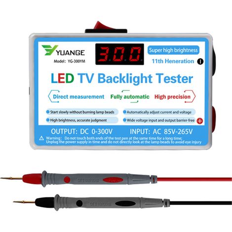 Testeur de rétroéclairage de lampe LED pour téléviseur, outil de test de perles de bandes LED polyvalent, instruments de mesure pour lumière LED (1/5)