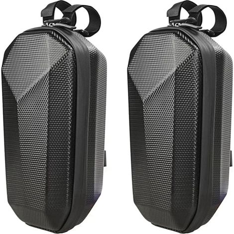 2X Sac Universel 4L EntièRement ÉTanche pour Scooter ÉLectrique, Balance, Voiture, VéLo, Coque Rigide, Sac ÉTanche EVA Haute Capacité (1/5)
