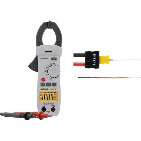 [NEUWERTIG] B-Ware Voltcraft Stromzange Digital Vc 519 Kalibriert Werksstandard  Cat Iii 600 V