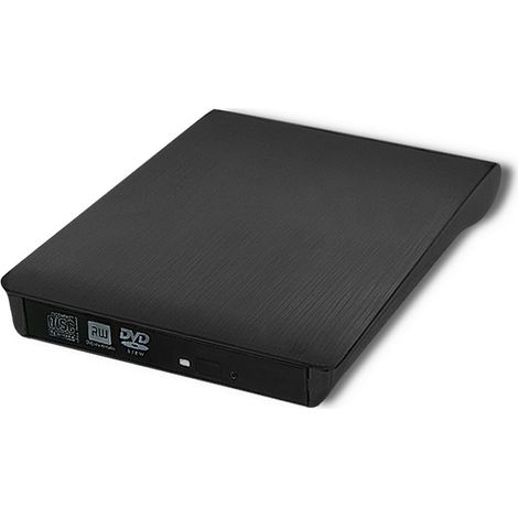 Qoltec 51857 Grabador de DVD-RW externo  USB 3: 0  Negro (1/5)