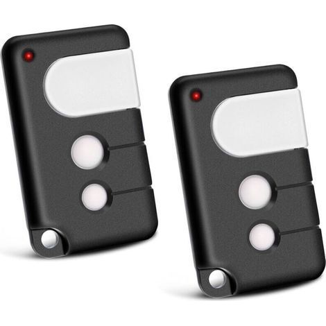 Télécommande Portail 433,92 MHz 3 Canaux Lot de 2 Compatible avec MotorLift 500 et 700 pour Ouverture/Fermeture Automatique (1/5)