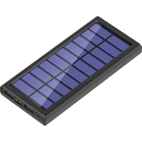 Version économie d'énergie batterie externe chargeur solaire 20000mAh Power Bank [2020 Advanced Smart IC Control] chargeur portable batterie de secours universelle pour téléphone portable tablette PC (1/2)