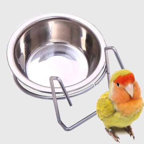 Mangeoire pour cage à oiseaux, gamelle pour perruche, ZQKLA (1/5)