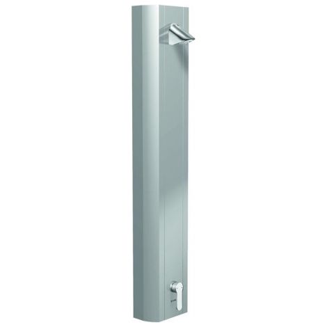 Panneau de douche LINUS DP-EH-M EHM, mélangeur, DUKO COMFORT, aluminium anodisé