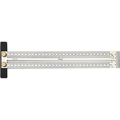 T -Type Line Labeling Line Measurement Tool Positioning Ruler,300mm-- (1/5)