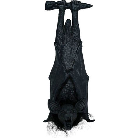 CHAUVE-SOURIS PENDUE DÉCO PVC 50CM NOIR (1/3)