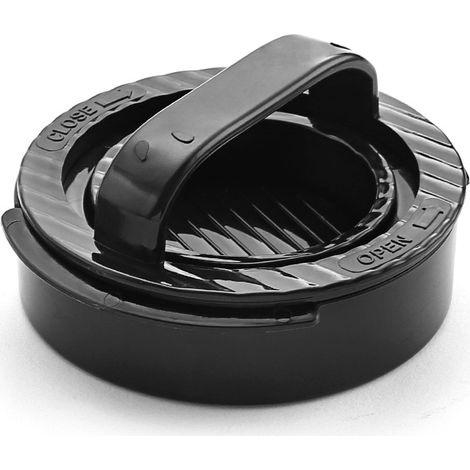 Presse à hamburger ronde - Moule à hamburger - Presse à hamburger - Ustensiles de cuisine - Outils pour la cuisson des hamburgers - Moule à hamburger - PP - Noir (1/5)