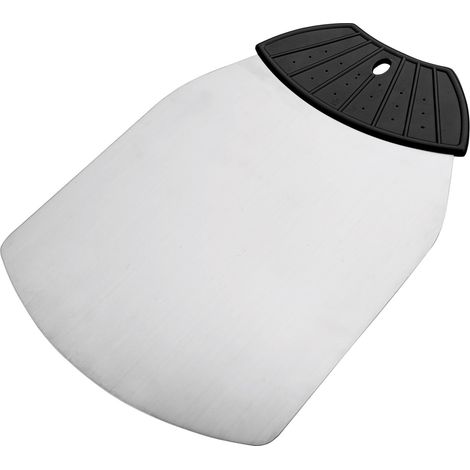 LACOR Pelle à pizza Basic 25 x 36 cm acier inox 18/10 poignée ABS (1/2)