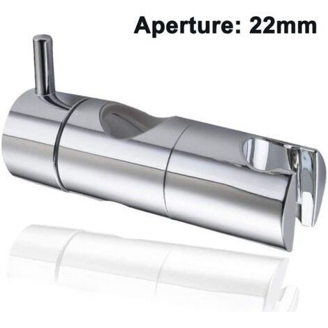 BUNTHAUS Support de douche à main universel, support de douche support de douche réglable, support de douche rotatif 360 °, support de douche pour toboggan (19/22 / 25mm) (1/5)
