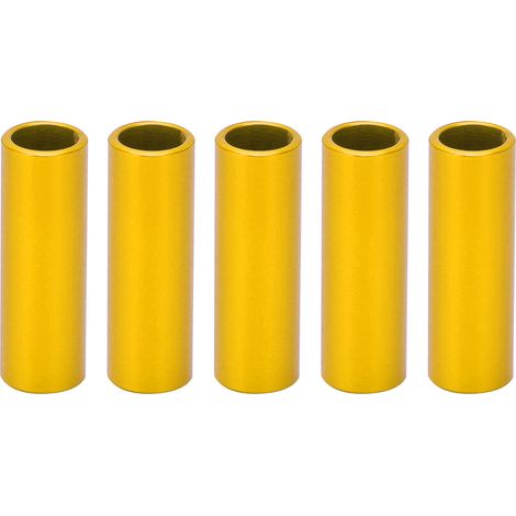 Kappe für Schaltzugrohre aus Aluminiumlegierung für 4-mm-Schaltzüge, Zubehör, Gold (1/5)