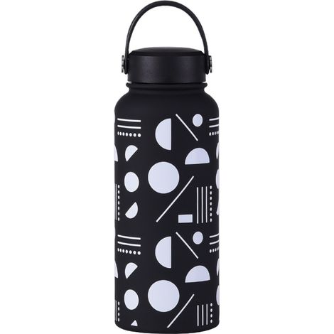 Gourde Isotherme 2025 1L Grande Capacité à Ouverture Large Nouveau Modèle Portable Pliable Sport Femme (1/5)