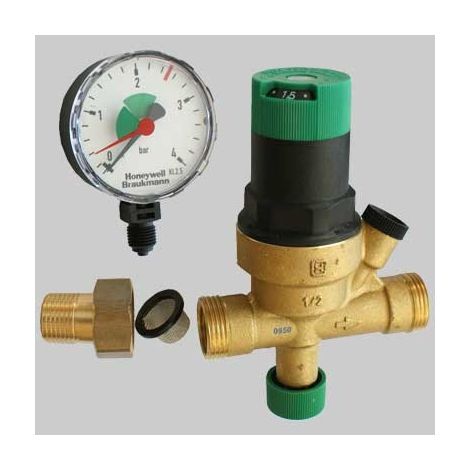 GRUPPO DI RIEMPIMENTO HONEYWELL - MF 1/2 con manometro