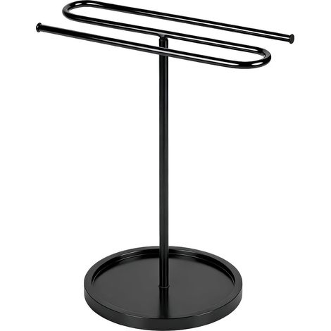 Porte-serviettes compact en métal, gain de place, les petites salles d (1/5)