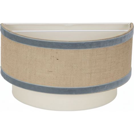 Wandleuchte cornalina 1xe27 beige/blau 30d