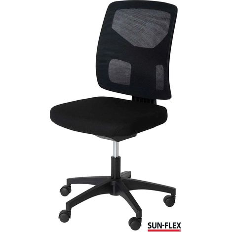 Sunflex SUN-FLEX Mesh silla de oficina negra ergonómica (1/2)