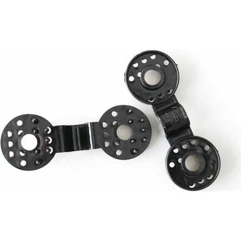 Clips de fixation pour brise vue avec œillet, lot de 20, traités anti-UV, pour filet, clôture, ombrage, Lilaris (1/5)