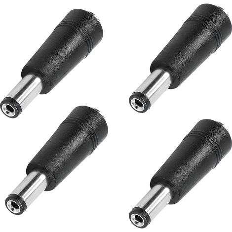 4 pièces Adaptateur Secteur CC 5.5x2.1mm mâle à 4.0x1.7mm Femelle Prise électrique Adaptateur convertisseur (1/5)