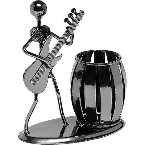 musique Ironman Instrument Porte - Stylo, Porte - Stylo En Mtal Multifonctionnel, Porte - Stylo Guitare Accessoires De Bureau Cratifs Porte - Cray