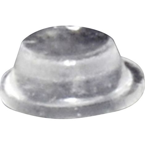 TOOLCRAFT PD2075C Gerätefuß selbstklebend, rund Transparent (Ø x H) 8 mm x 3 mm 1 St.