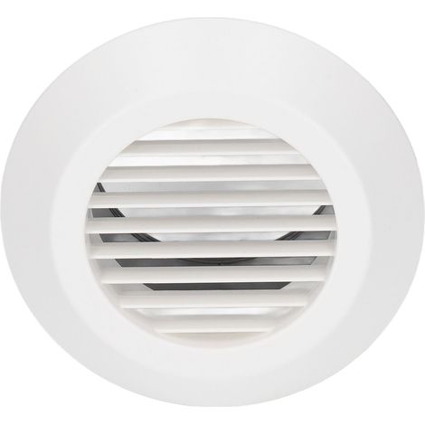 Bonde de ventilation ronde PP ABS sans vis grille ajourée pour plomberie cuisine salle de bain WC 10 cm (1/5)