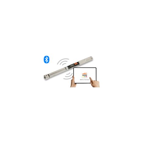 BAHCO - Clé dynamométrique électronique couple et angle fine, Bluetooth® avec mémoire et tête rectangulaire interchangeable (1/5)