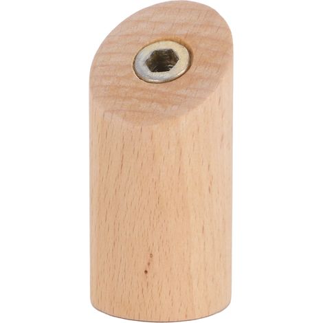 Crochets en Hêtre pour Porte sans Percer - Accroche-Vêtements Murale 6CM pour Chambre