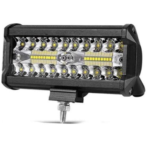 Projecteur LED Phare Led Voiture Phares Longue Portee Led Voiture Spot Light Bar Offroad Brouillard