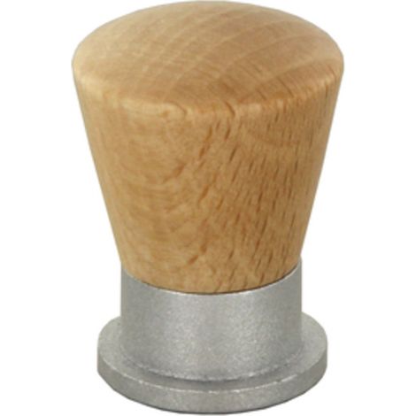 25PZ POMOLO CONICO LEGNO/OTTONE 745A MM.19 FRASSINO (1/2)