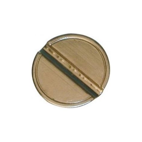 Jeton monnayeur 25 x 25 mm – 1 fente pour parking et barrières levantes – Poids 5g – Accessoire motorisation portail – ME