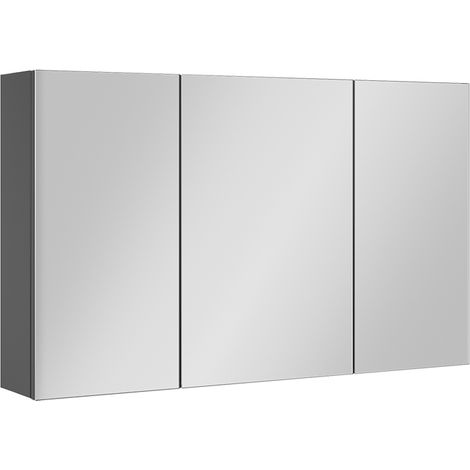 Badspiegelschrank Lavia, Anthrazit, 100 x 60.2 cm, Vicco (1/5)