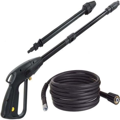M14 High Pressure Washer Gun With 5m Hose Adjustable Nozzle Washing Accessories (1/4)