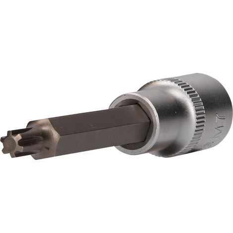 BRILLIANT TOOLS 1/2" Vaso de punta RIBE de 100 mm de largo M7 - BT022732 (1/4)