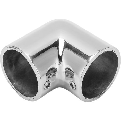 90°-Handlaufbeschlag aus Edelstahl 316 für Boote, 32 mm, für Yachtdecks und Hafendocks (1/5)