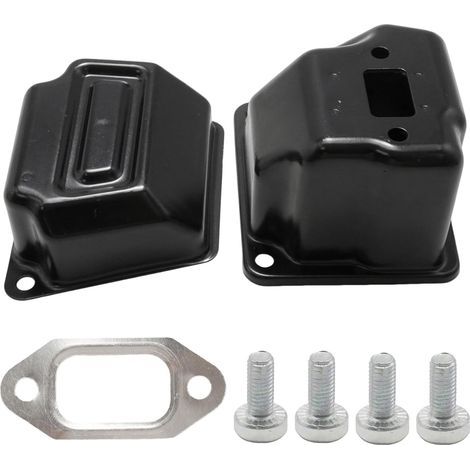 1121 140 0606 Muffler with replacement gasket for Stihl 024 026 MS240 MS260 Muffler gasket kit with screws (1/5)