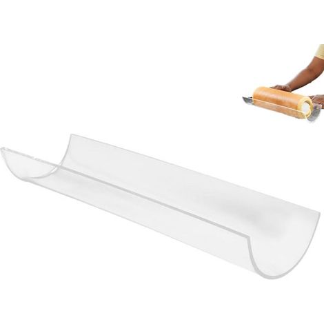 Moule à gâteau en acrylique en forme de U - Moule à génoise en acrylique - Moule à roulé transparent en forme de U - Convient aux pâtissiers amateurs et professionnels - Ustensiles de cuisson transpar (1/5)