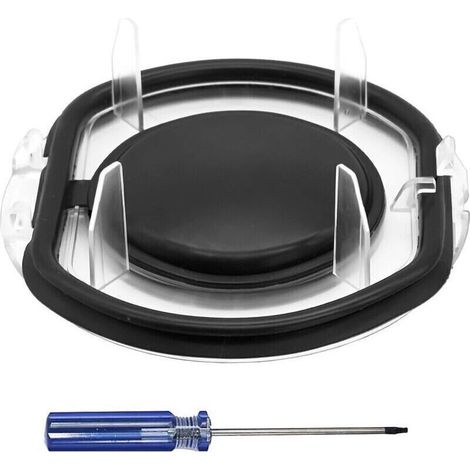 Tapa del depósito de basura con junta de sellado, accesorio para Dyson, tapas de repuesto con destornillador, tapa del depósito para Dyson V6 DC58 DC59 DC61 DC62 DC72 DC74 (1/5)