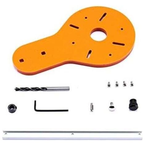 Dima di taglio circolare per fresatrice elettrica per legno, taglialegno, fresa per lavorazione del legno, fresa per scanalature circolari, accessori per utensili (A: 1-70 cm)