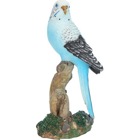 Décor de perroquet de Simulation distinctif modèle d'oiseau artificiel décoration de paysage de jardin à la maison (1/5)